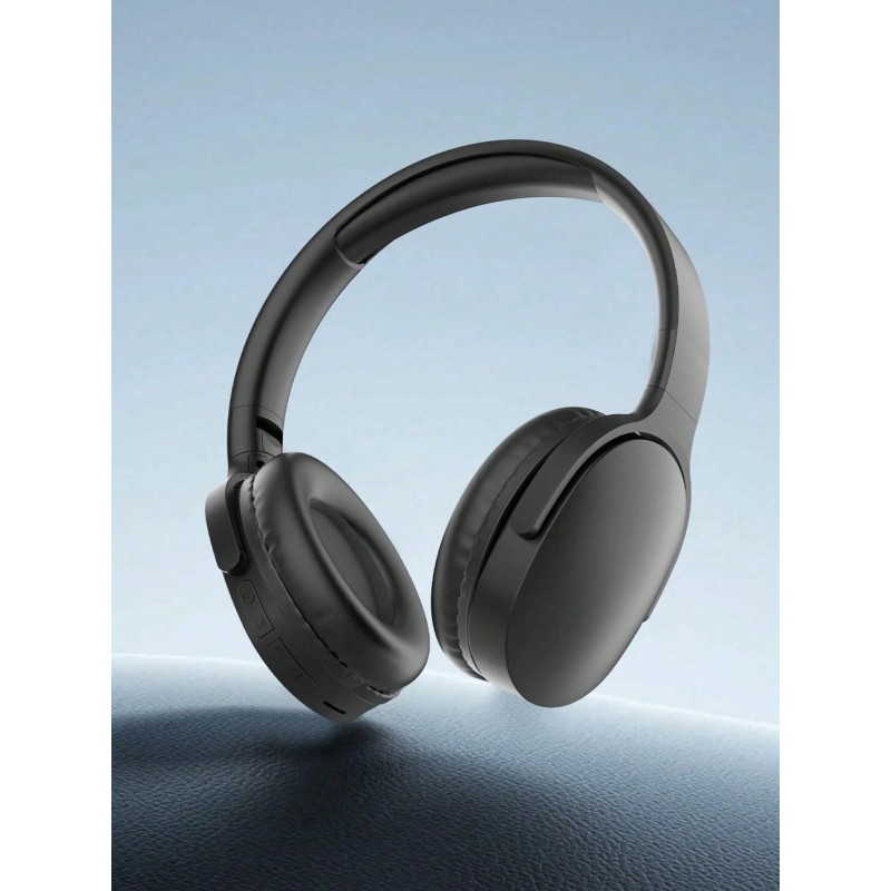 Wireless Headphones Over Ear, With Microphone, HiFi Stereo Foldable Lightweight Headset, Volume Control Stereo 3.5mm Wire Headset For Deep Bass For Home Office Cellphone PC Ect.