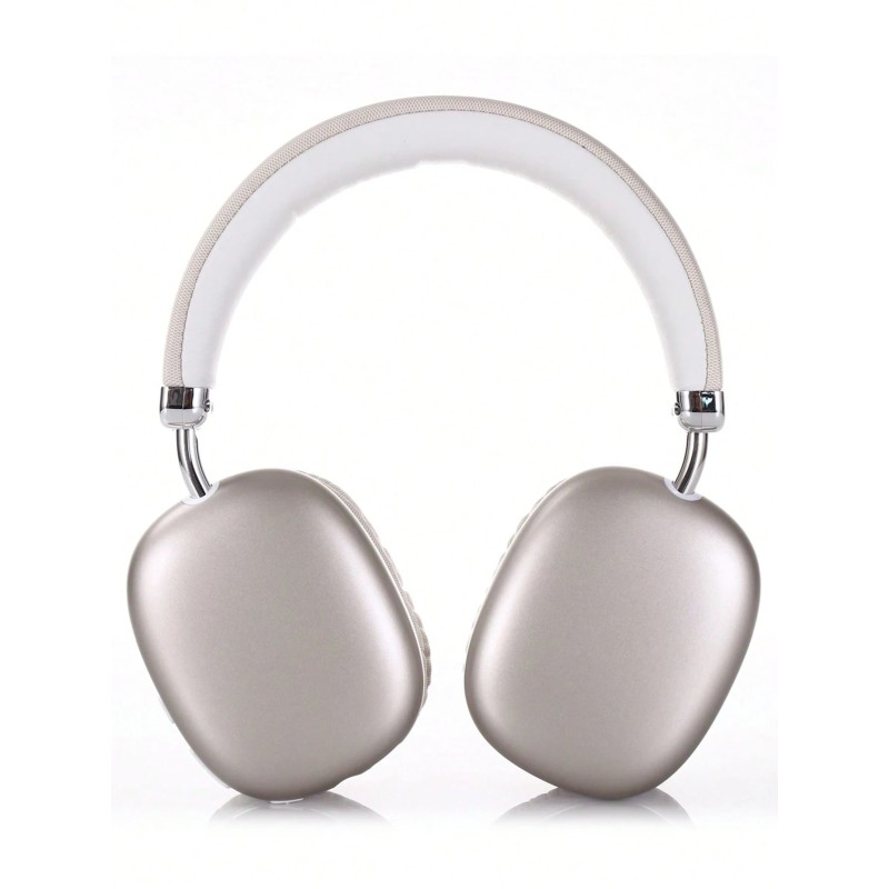 Bluetooth Headphone, Adjustable Wireless Headset For Phone / Computer / Tablet, Sliver
