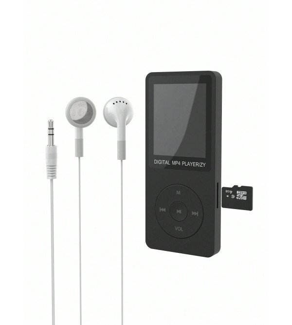 1 Pc MP3/MP4 Portable Sports Music Player 1.8-Inch Screen With 4G Memory Card And 3.5MM Earphones 1 Pc MP3/MP4 Portable Sports Music Player 1.8-Inch Screen With 4G Memory Card And 3.5MM Earphones