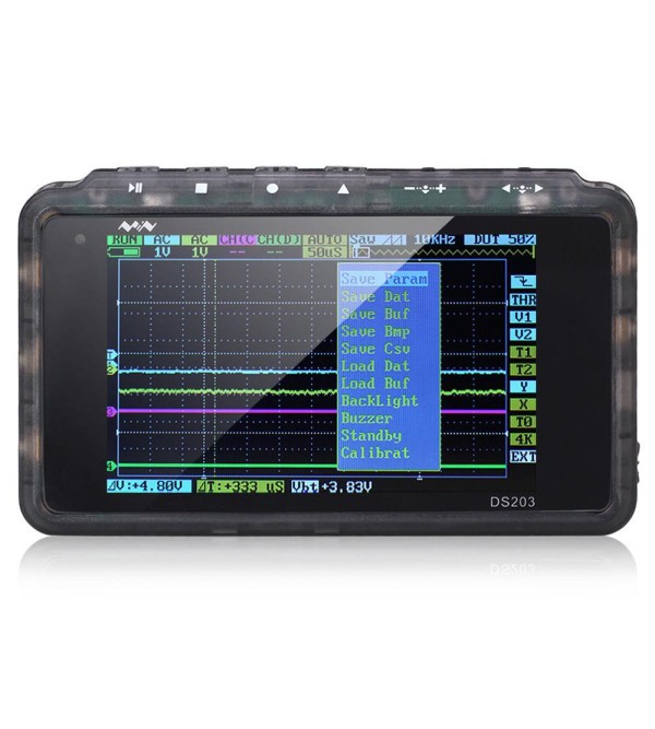 DSO203 4-Ch Handheld Mini Digital Oscilloscope DSO203 4-Ch Handheld Mini Digital Oscilloscope