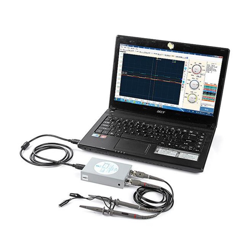 DDS-120 PC-based Virtual Oscilloscope, Silver [US ONLY]