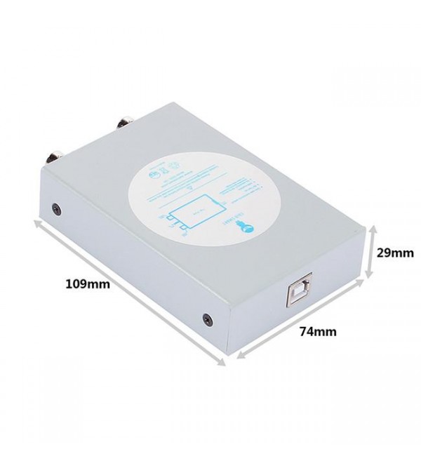 DDS-120 PC-based Virtual Oscilloscope, Silver [US ONLY]