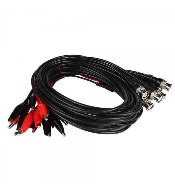 48" BNC Test Lead Set to Alligator Clips