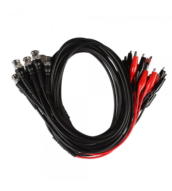 48" BNC Test Lead Set to Alligator Clips