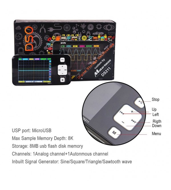 DSO DS211 Mini Oscilloscope DSO DS211 Mini Oscilloscope