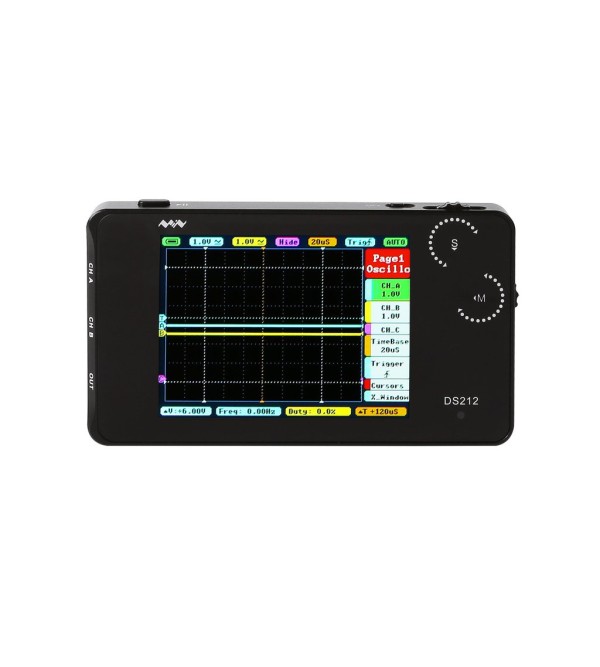 DSO212 2-CH Handheld Mini Digital Oscilloscope DSO212 2-CH Handheld Mini Digital Oscilloscope