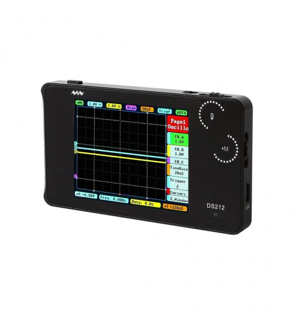 DSO212 2-CH Handheld Mini Digital Oscilloscope DSO212 2-CH Handheld Mini Digital Oscilloscope
