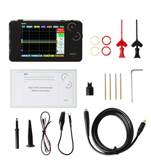 DSO212 2-CH Handheld Mini Digital Oscilloscope DSO212 2-CH Handheld Mini Digital Oscilloscope