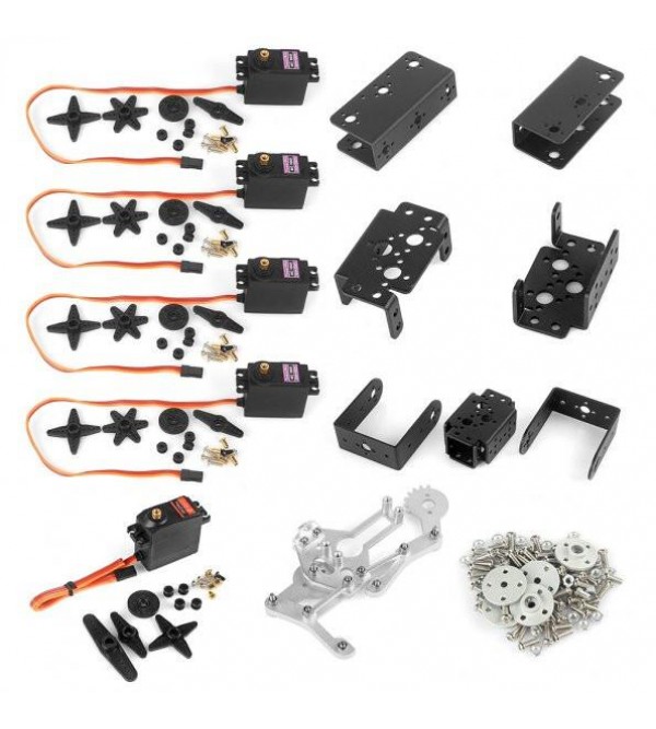 S5 5-Axis Desktop Robotic Arm with Servos