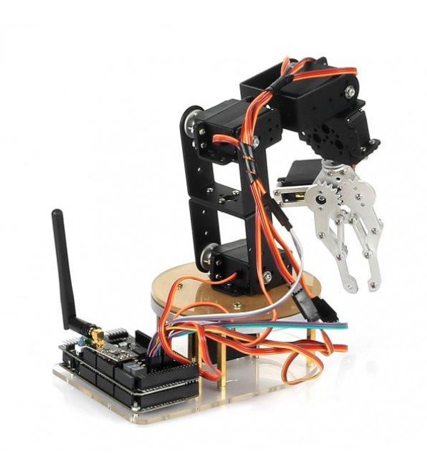6-Axis Mechanical Desktop Robotic Arm, Frame & Servo Kit 6-Axis Mechanical Desktop Robotic Arm, Frame & Servo Kit