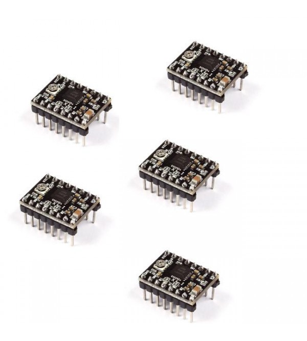 5-Pcs A4988 Stepper Motor Driver for Arduino RAMPs 1.4 5-Pcs A4988 Stepper Motor Driver for Arduino RAMPs 1.4