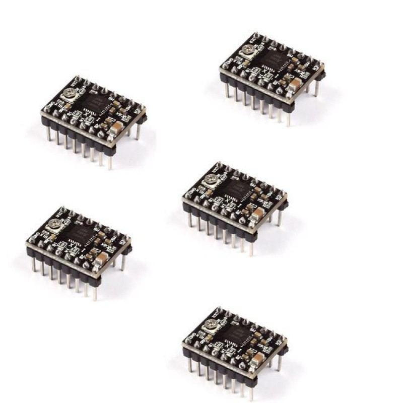 5-Pcs A4988 Stepper Motor Driver for Arduino RAMPs 1.4