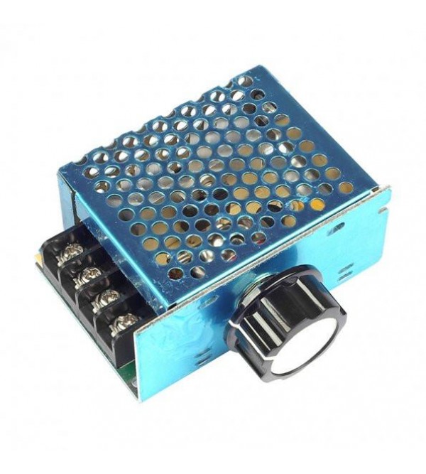 Adjustable Voltage Regulator AC SCR Motor Speed Control Controller 220V 4000W Adjustable Voltage Regulator AC SCR Motor Speed Control Controller 220V 4000W