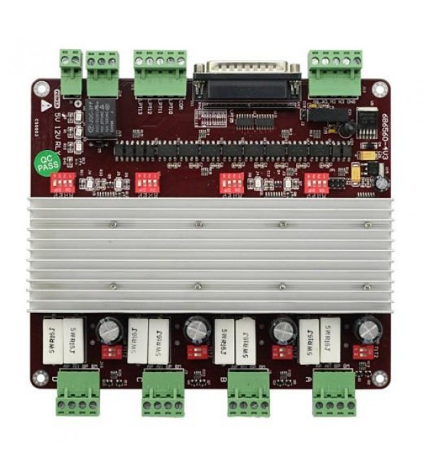 4-Axis CNC Stepper Motor Controller, TB6560 4-Axis CNC Stepper Motor Controller, TB6560