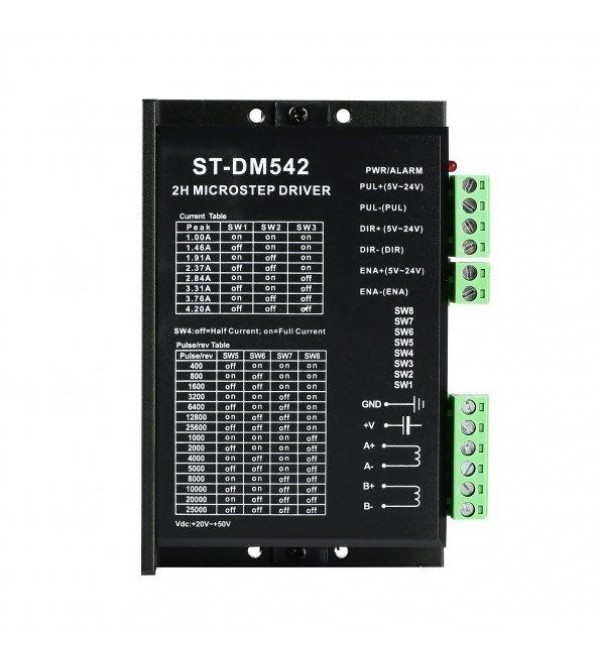 CNC 2-Phase Stepper Motor Driver, ST-DM542 CNC 2-Phase Stepper Motor Driver, ST-DM542