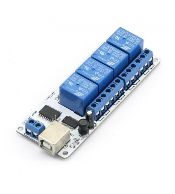 4-channel 5V USB Relay Module 4-channel 5V USB Relay Module