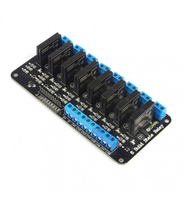 8-Channel 5V 2A Solid State Relay, High Level Trigger