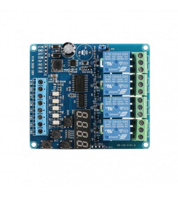 4/8-Channel Multifunctional Programmable Relay Module 4/8-Channel Multifunctional Programmable Relay Module