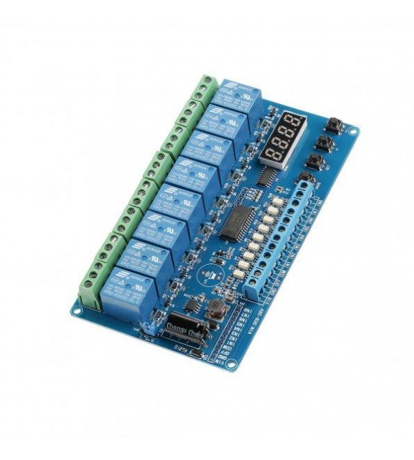 4/8-Channel Multifunctional Programmable Relay Module