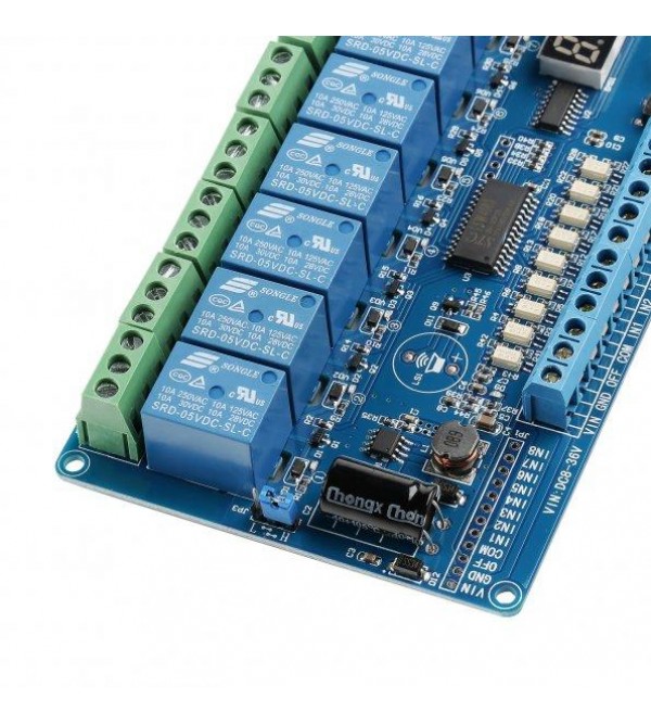 4/8-Channel Multifunctional Programmable Relay Module