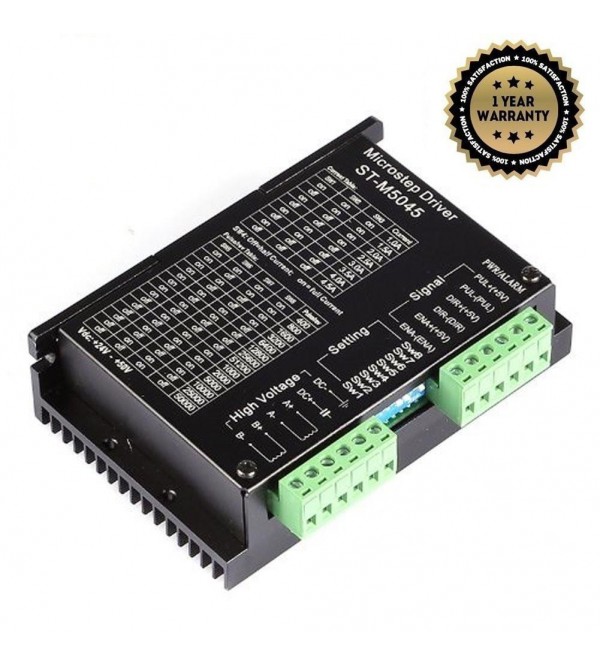 4.5A CNC Micro-Stepping Stepper Motor Driver, ST-M5045 4.5A CNC Micro-Stepping Stepper Motor Driver, ST-M5045